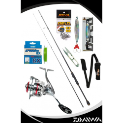 Daiwa RX Lure BF 270cm 10-35gr Oslo Prime 4000 8 Örgü Spin Olta Seti