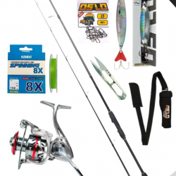 Daiwa RX Lure BF 270cm 10-35gr Oslo Prime 4000 8 Örgü Spin Olta Seti