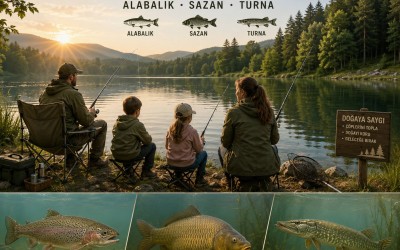 İstanbul ve Çevresinde Tatlı Su Balıkçılığı Rehberi