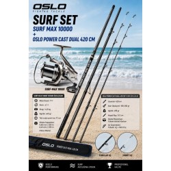 3 Parca Dual Uc Surf Casting Olta Kamış Seti