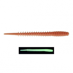 Fujin Bio Worm 6cm Floating Sıvılı Kokulu LRF Silikonu Bronze UV