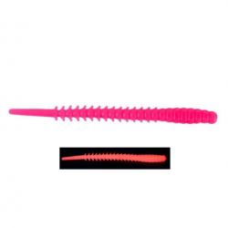 Fujin Bio Worm 6cm Floating Sıvılı Kokulu LRF Silikonu Fushia UV