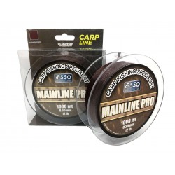 Asso Mainline Pro Special Carp Fishing Line 1000mt Dark Brown