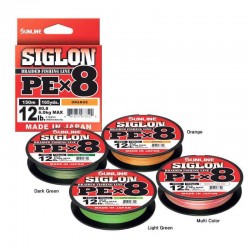 Sunline Siglon Braid Pe x8 İp Misina-ORANGE-0.187MM - 150MT - 9.2KG