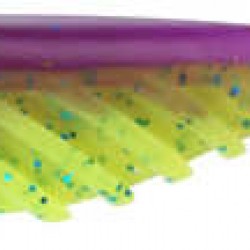 Berkley Powerbait Ripple Shad Sahte Balığı-PURPLE CHARTREUSE-7CM-25LI