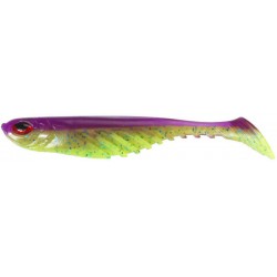 Berkley Powerbait Ripple Shad Sahte Balığı-PURPLE CHARTREUSE-7CM-25LI