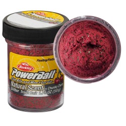 Berkley Powerbait Trout Bait Fruits Sahte Yem-CHUNKY CHERRY-50GR
