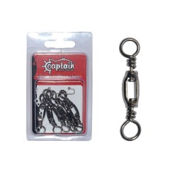 Captain 5004 Ortası Açık Rulmanlı Fırdöndü Nikel