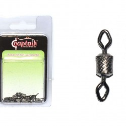 Captain 5005 Elmas Gözlü Fırdöndü 10lu Paket Black Nikel-Standart-3