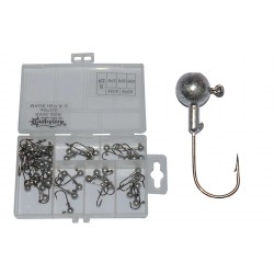 Captain 6435 Compact Eco Kutulu Jig Head Seti