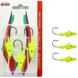 Captain 6457 Jig Head 15gr Ultimate Sardine 3lü Set-6-