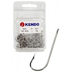 Kendo (1523 NI)  100 Adet 1/13 Beyaz Çapraz Kutu İğne