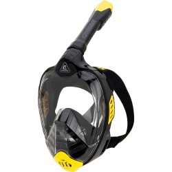 Cressi Bali Tam Yüz Maske-BLACK / YELLOW-L/XL