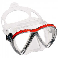 Cressi Lince Dalış Maskesi-CLEAR-ORANGE-