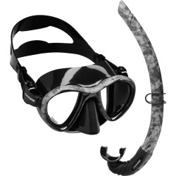 Cressi Metis Maske - Corsica Şnorkel Set-BLACK CAMO-
