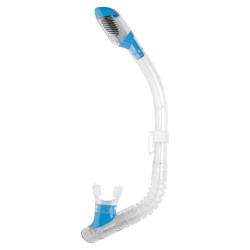 Cressi Minidry Şnorkel-CLEAR/BLUE-