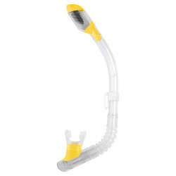 Cressi Minidry Şnorkel-CLEAR/YELLOW-