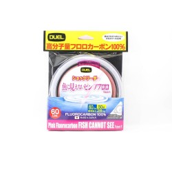 Duel Cannot See %100 Fluorocarbon Misina-PINK-6KG-0.285MM-50MT