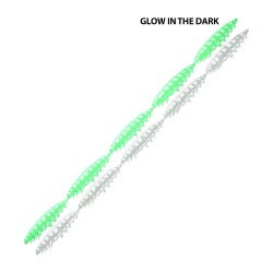 Libra Lures Larva Multi Cheese Suni Yem-000 - GLOW UV GREEN-25MM