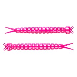 Libra Lures Slight Worm Garlic Suni Yem-019 - HOT PINK-38MM