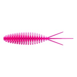 Libra Lures Turbo Worm Garlic Suni Yem-019 - HOT PINK-56MM
