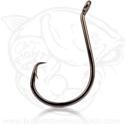 Mustad Ultra Point 39928NP-BN Octopus İnline Circle Olta İğnesi-BLACK NICKEL-NO:6-0 5Lİ