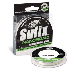 Sufix Nano Braid İp Misina-AQUA CAMO-0.08MM - 100MT - 3.7KG