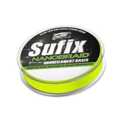 Sufix Nano Braid İp Misina-NEON CHARTREUSE-0.06MM - 100MT - 3.3KG
