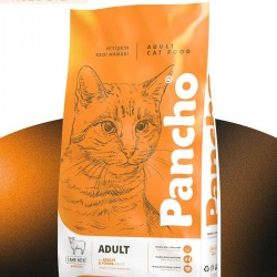 PANCHO KUZU ETLİ YETİŞKİN KEDİ MAMASI 15KG