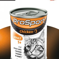 PROSPORT CHUNK TAVUK ETLİ YETİŞKİN KEDİ KONSERVE MAMA 400GR