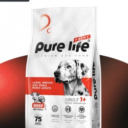 PURELİFE PRIME BİFTEKLİ YETİŞKİN KÖPEK MAMASI 15KG