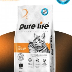 PURELİFE YETİŞKİN BALIK ETLİ KEDİ MAMASI 15 KG